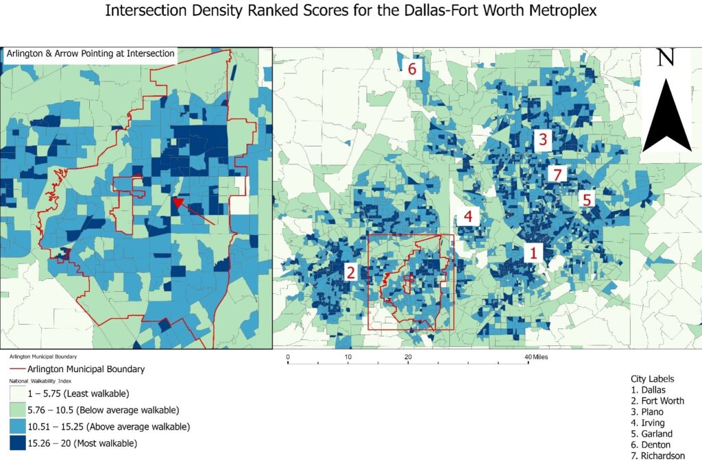 intersection density dfw